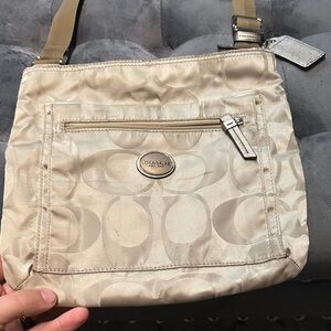Coach Tan Crossbody Bag